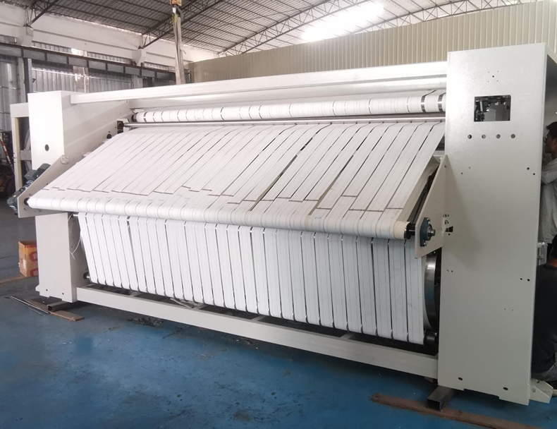 温州客户六辊高速烫平线