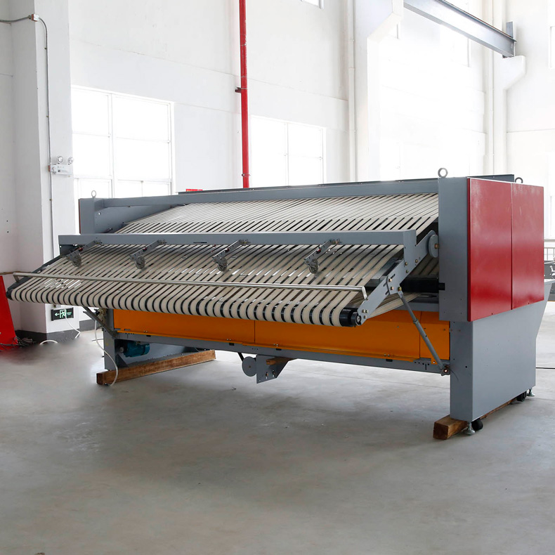 旅馆洗衣房布草折叠机怎样装置？？？？