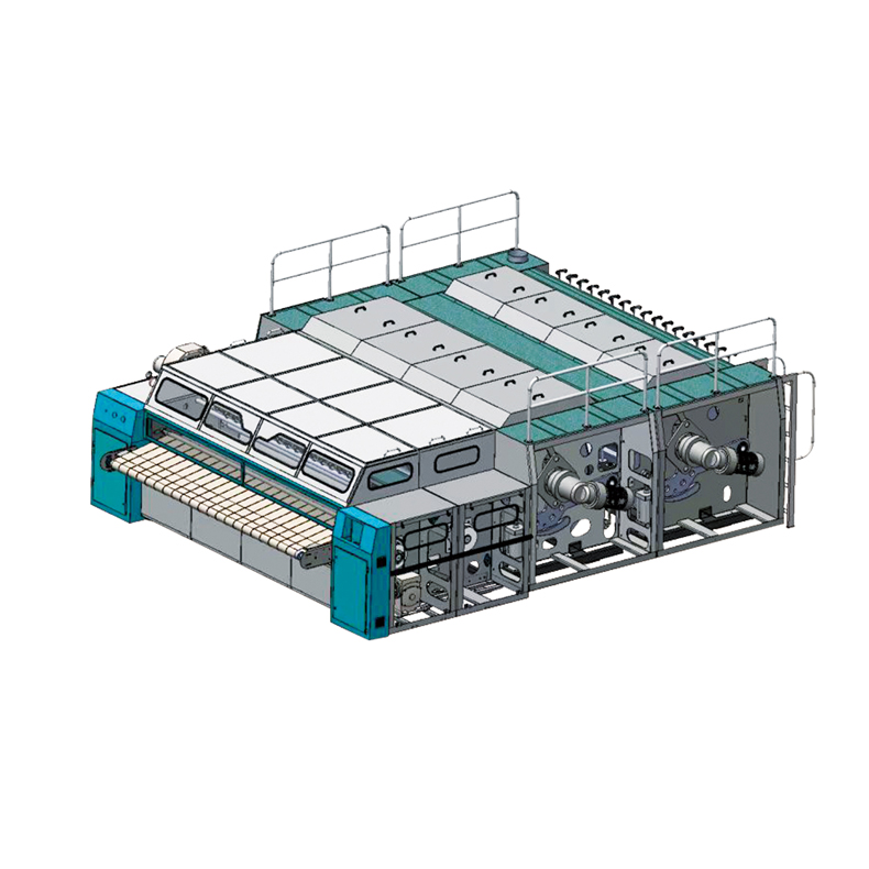 槽辊连系立体烫平机